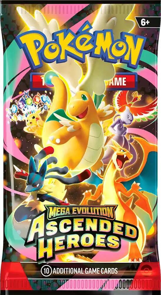 Pokémon TCG Ascended Heroes Booster Pack | English | Shipped Sealed