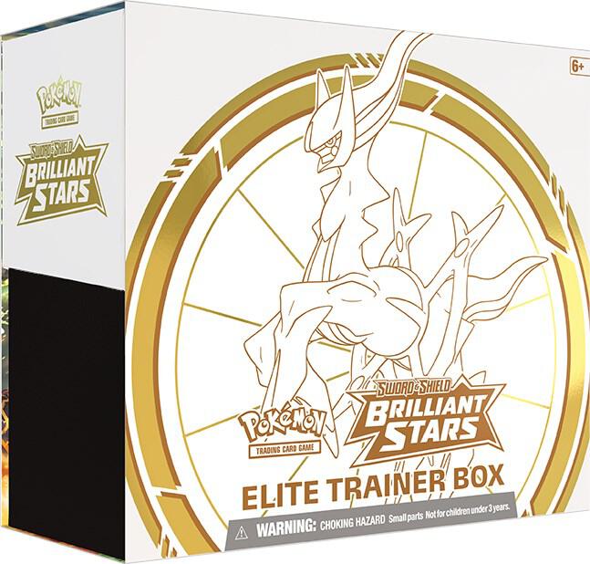 Pokémon TCG Sword & Shield Brilliant Stars Elite Trainer Box (ETB)
