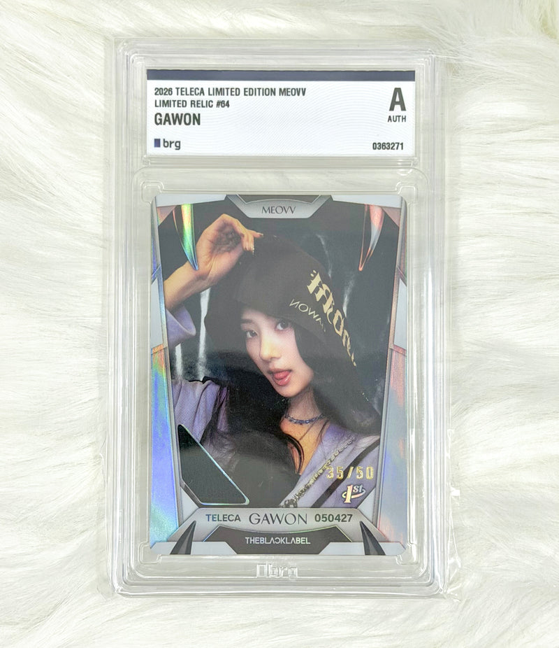 MEOVV Gawon 2026 TELECA Limited Relic 35/50 | BRG AUTH