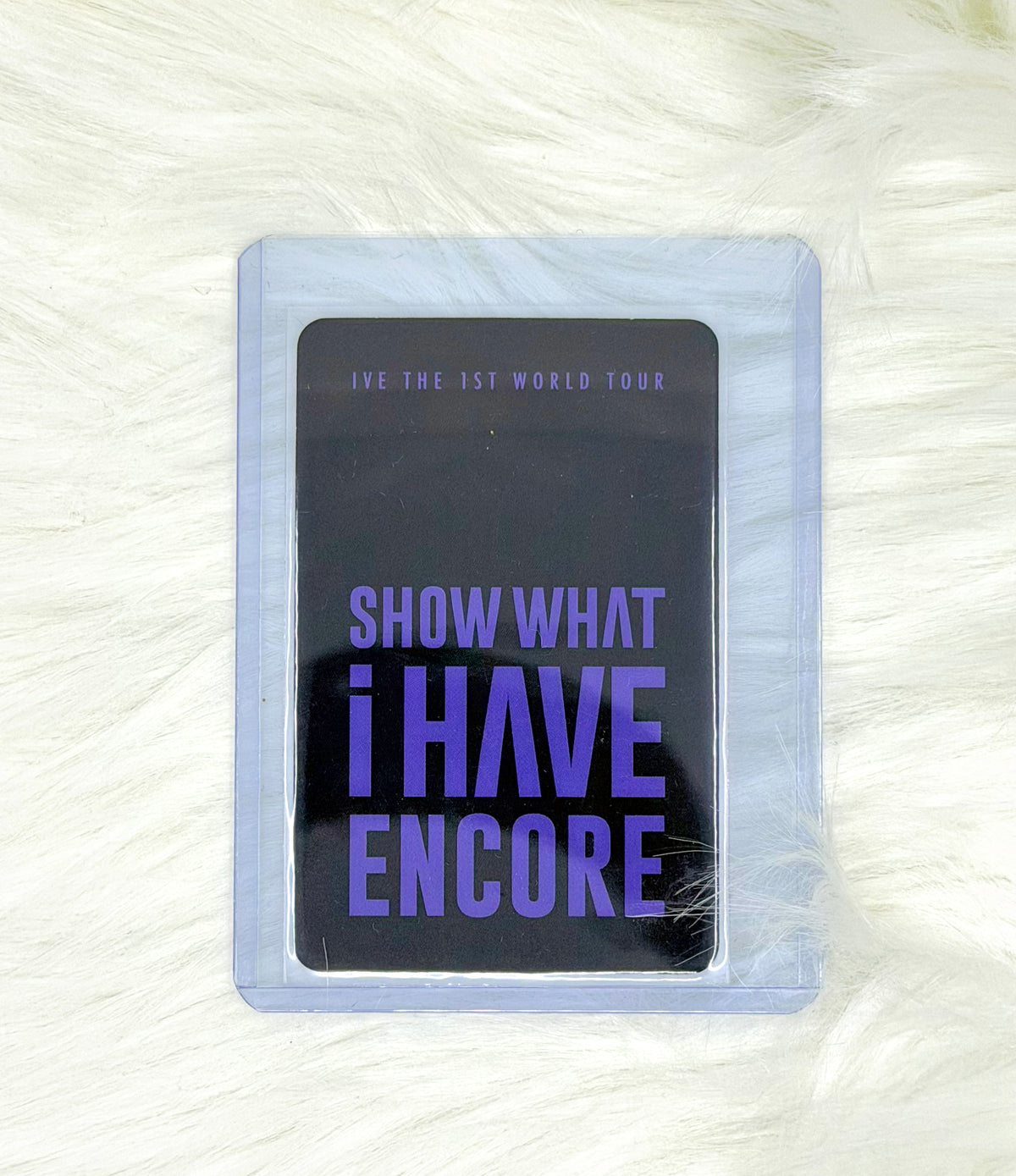IVE Jang Wonyoung Show What I Have Encore Photocard | Signed