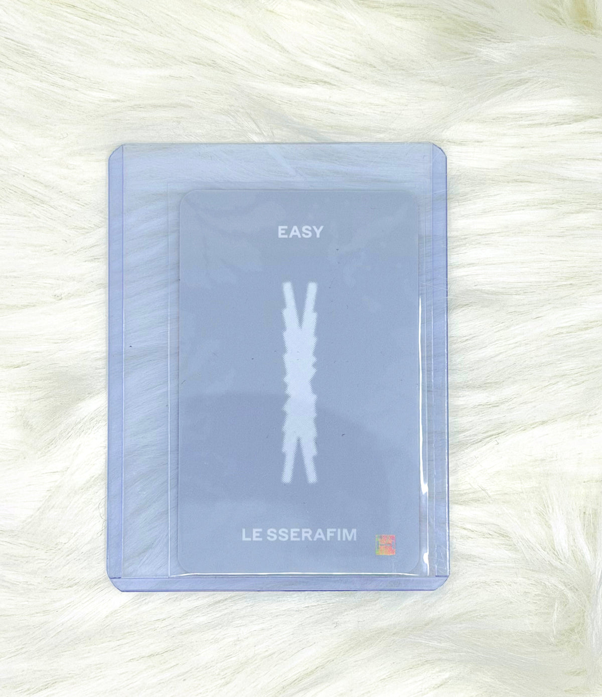 LE SSERAFIM Hong Eunchae EASY Photocard | Signed