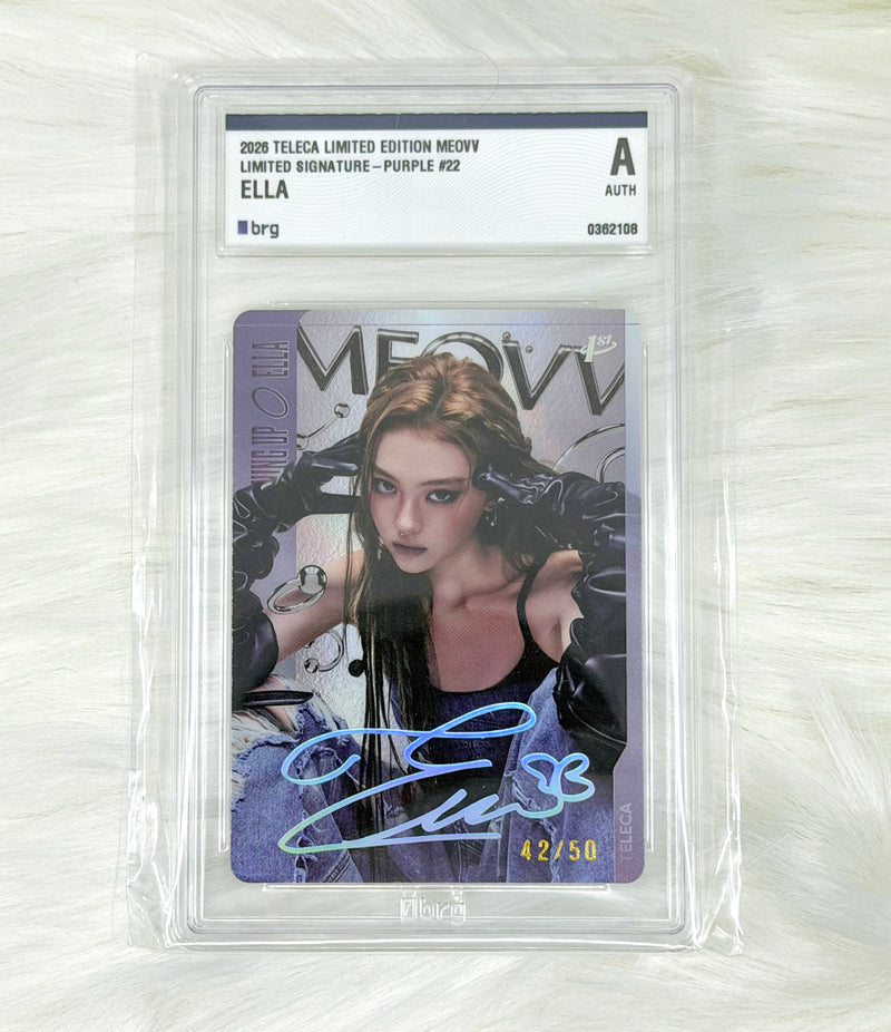 MEOVV Ella 2026 TELECA Limited Signature Purple 42/50 | BRG AUTH