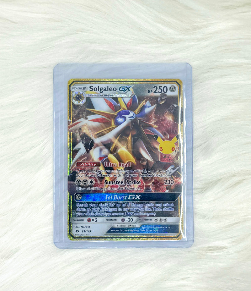 Pokémon TCG Solgaleo GX 89/149 | 30th Celebration Classic Collection | Ultra Rare | English | Near Mint