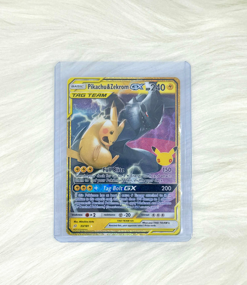 Pokémon TCG Pikachu&Zekrom GX 33/181 | 30th Celebration Classic Collection | Ultra Rare | English | Near Mint