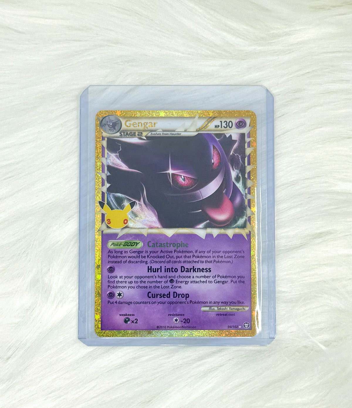 Pokémon TCG Gengar Prime 94/102 | 30th Celebration Classic Collection | Rare Holo Prime | English | Near Mint