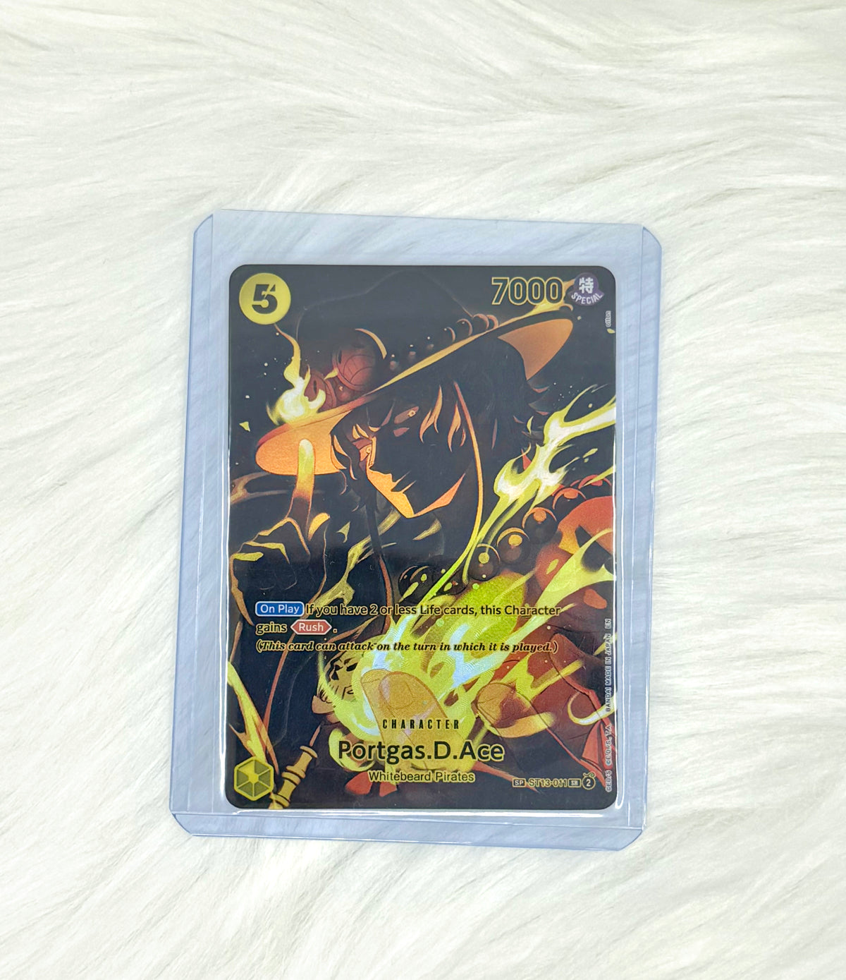 One Piece TCG Portgas.D.Ace ST13-011 | Legacy of the Master | Special Card (SP) | English | Near Mint