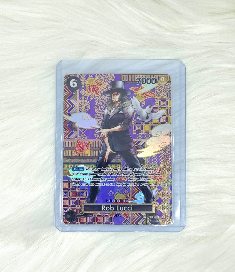 One Piece TCG Rob Lucci OP03-092 | Awakening of the New Era | Special Card (SP) | English | Near Mint