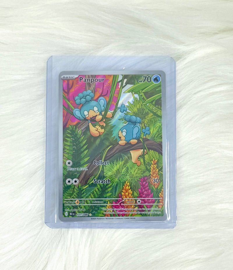 Pokémon TCG Panpour 101/086 | Black Bolt | Illustration Rare | English | Near Mint
