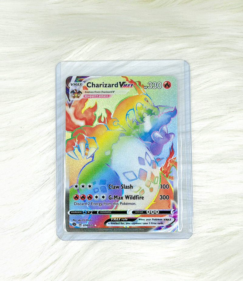 Pokémon TCG Charizard VMAX 074/073 | Champion's Path | Rainbow Secret Rare | English | Near Mint