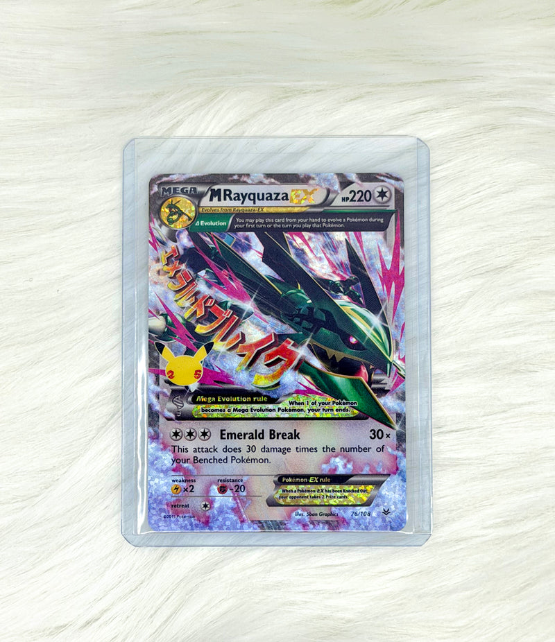 Pokémon TCG M Rayquaza EX 76/108 | Celebrations Classic Collection | Ultra Rare | English | Near Mint