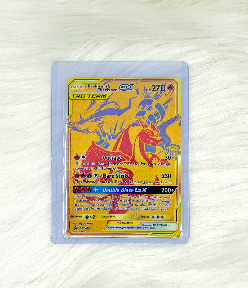 Pokémon TCG Reshiram & Charizard GX SM247 | Sun & Moon Black Star Promos | Promo | English | Near Mint