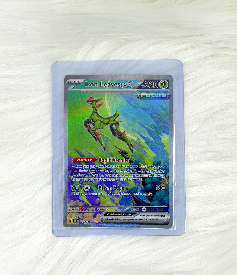 Pokémon TCG Iron Leaves ex 203/162 | Temporal Forces | Special Illustration Rare | English | Near Mint