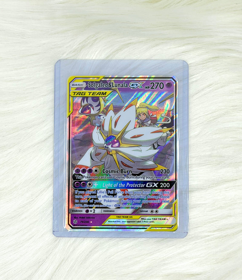 Pokémon TCG Solgaleo & Lunala GX 75/236 | Cosmic Eclipse | Ultra Rare | English | Near Mint