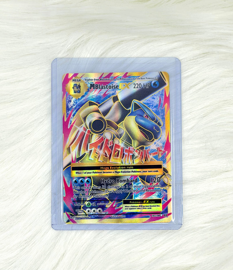 Pokémon TCG M Blastoise EX 102/108 | Evolutions | Full Art Ultra Rare | English | Near Mint