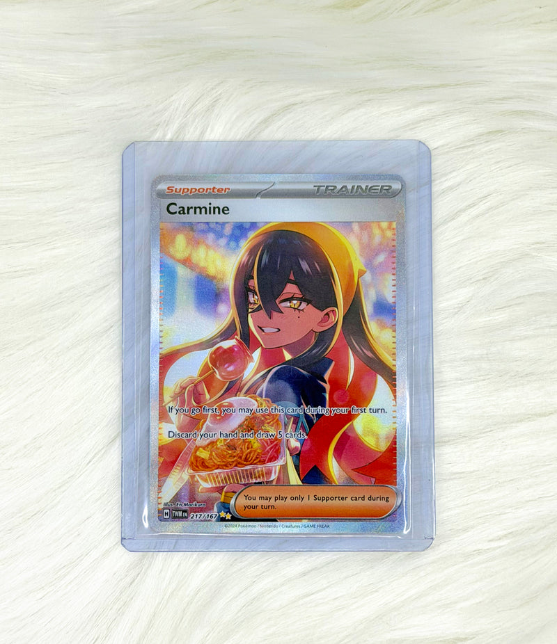 Pokémon TCG Carmine 217/167 | Twilight Masquerade | Special Illustration Rare | English | Near Mint