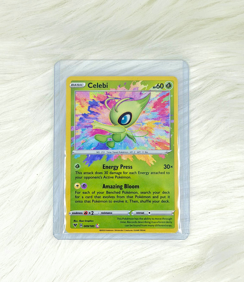 Pokémon TCG Celebi 009/185 | Vivid Voltage | Amazing Rare | English | Near Mint
