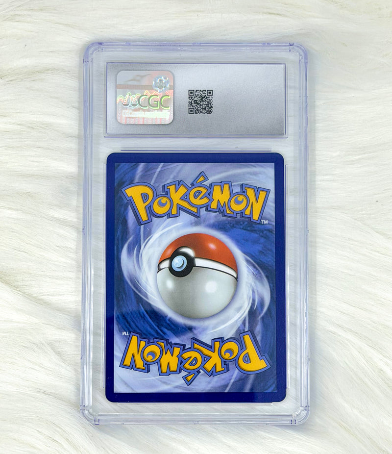 Pokémon TCG Oshawott MEP 051 | Black Star Promo | First Partner Illustration Collection S2 | CGC Gem Mint 10, back