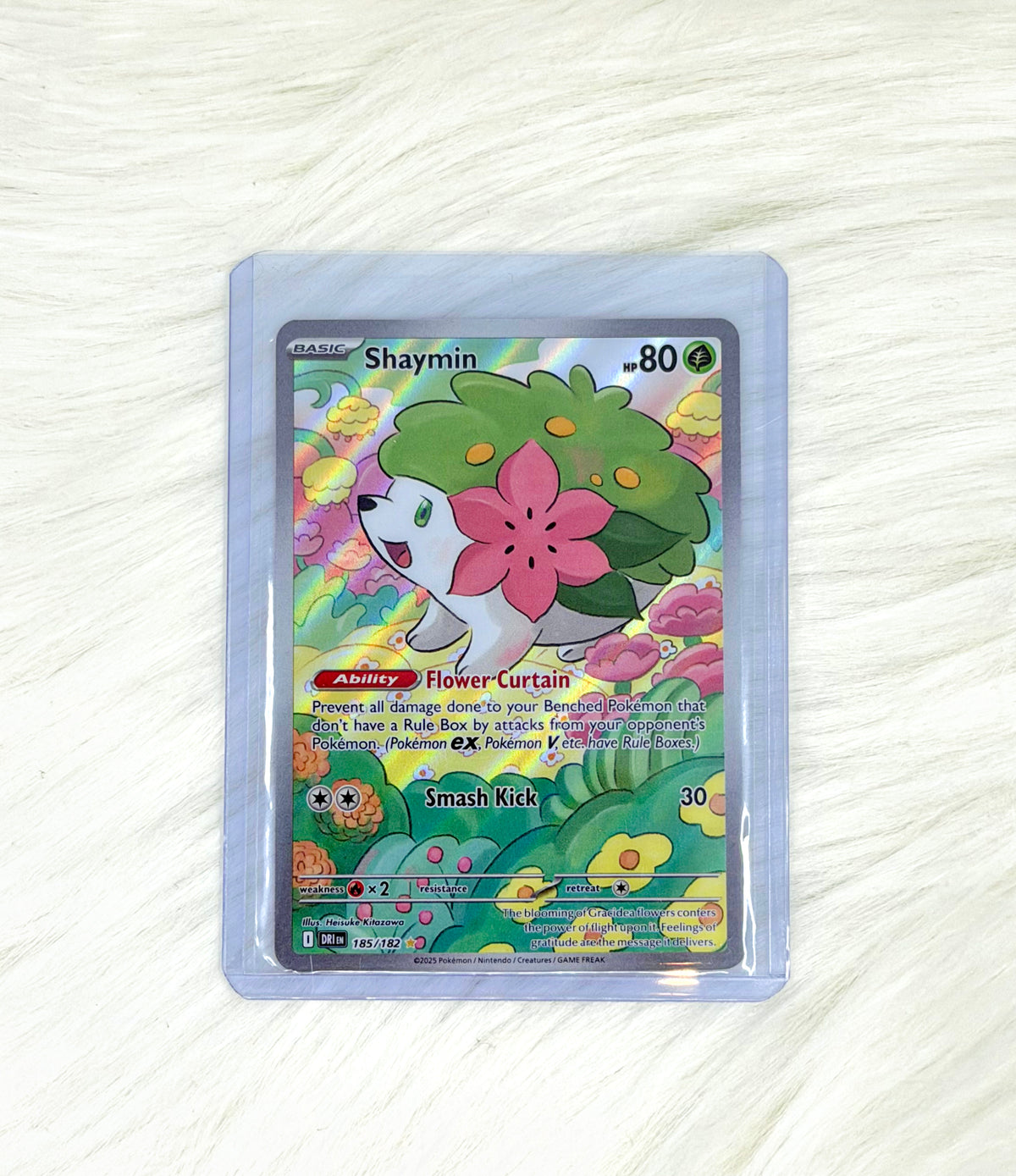 Shaymin 185/182 | Destined Rivals | Illustration Rare | Pokémon TCG | English | Near Mint