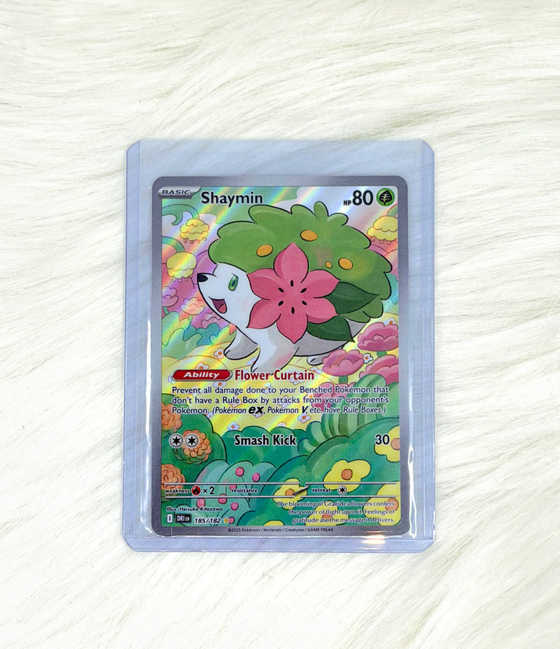Shaymin 185/182 | Destined Rivals | Illustration Rare | Pokémon TCG | English | Near Mint
