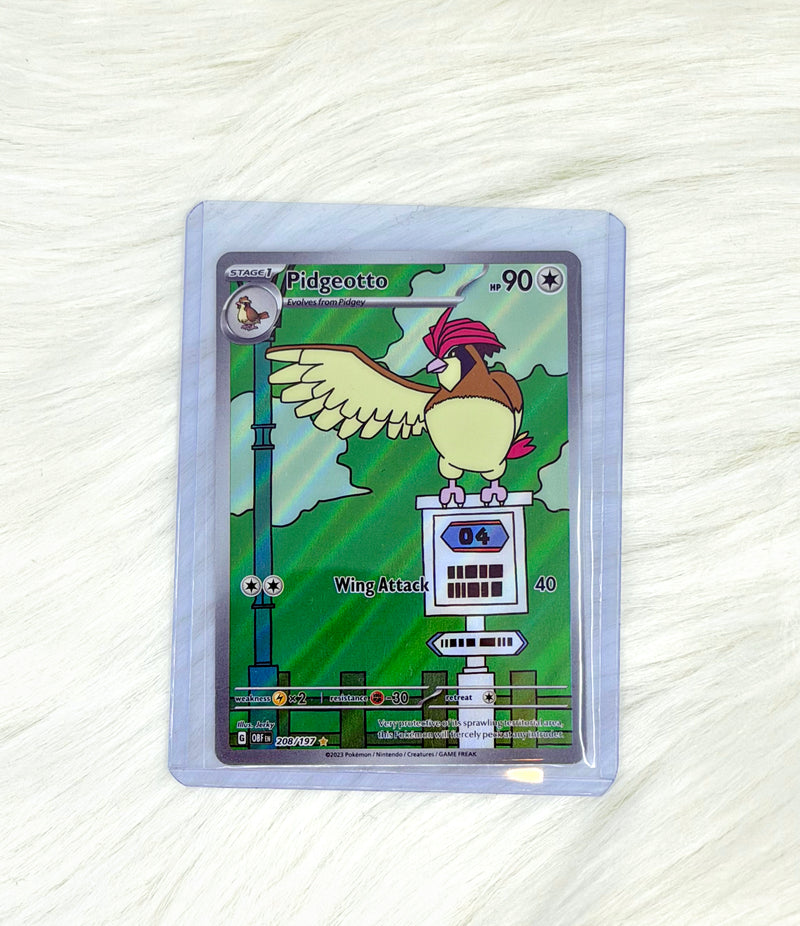 Pidgeotto 208/197 | Obsidian Flames | Illustration Rare | Pokémon TCG | English | Near Mint