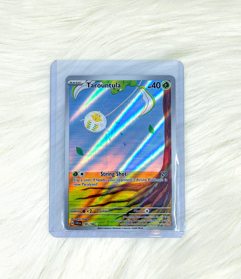 Tarountula 199/198 | Scarlet & Violet | Illustration Rare | Pokémon TCG | English | Near Mint