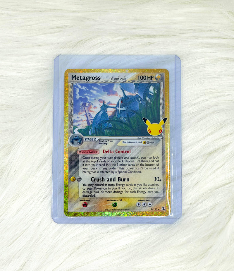 Metagross δ Delta Species 11/113 | 30th Celebration Classic Collection | Rare Holo | Pokémon TCG | English | Near Mint