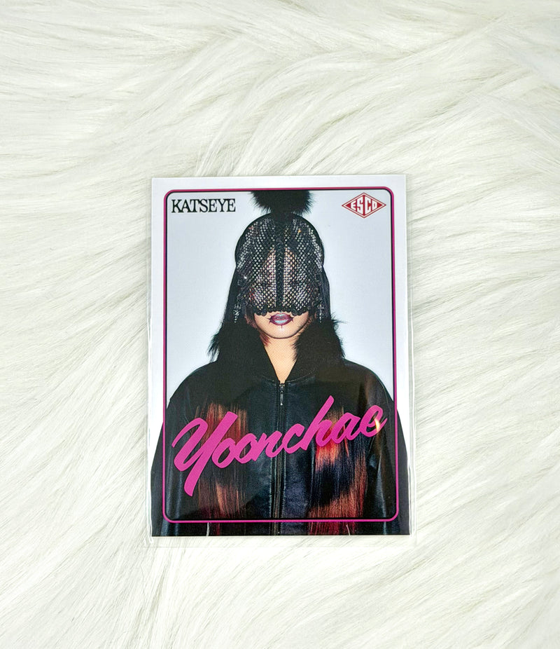 KATSEYE Yoonchae 2026 ESCO WILD Trading Card #38 | Base