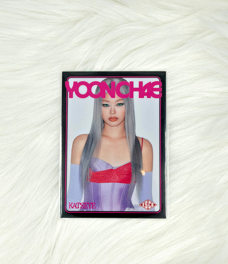 KATSEYE Yoonchae 2026 ESCO WILD Trading Card #28 | Base
