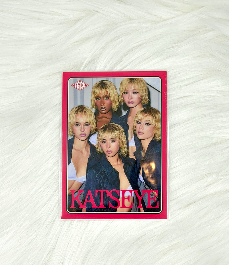 KATSEYE Group 2026 ESCO WILD Trading Card #6 | Base