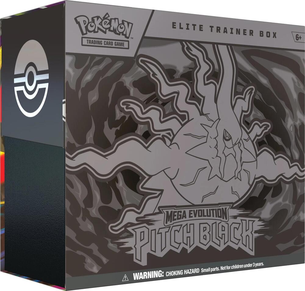 Pokémon TCG Mega Evolution Pitch Black Elite Trainer Box (ETB) | English | Shipped Sealed