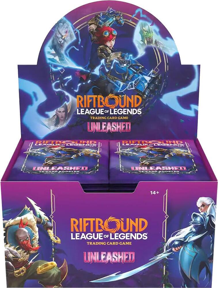 Riftbound TCG Unleashed Booster Display | League of Legends | English | Shipped Sealed