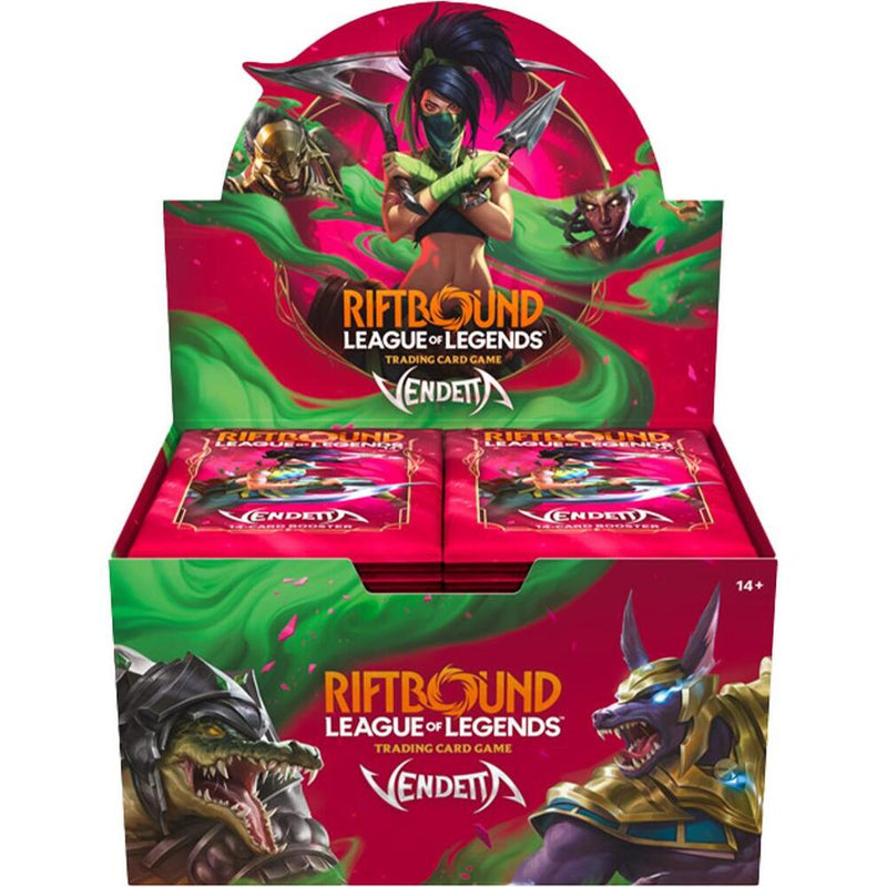 Riftbound TCG Vendetta Booster Display | League of Legends | English | Shipped Sealed
